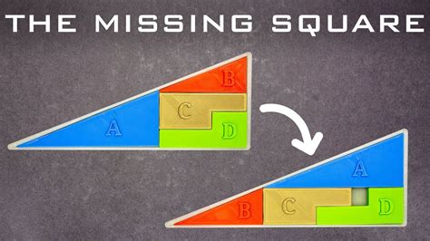 A puzzle with a missing square