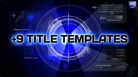 Mission Impossible After Effects Template Features