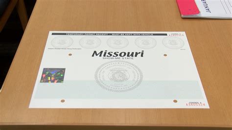 Missouri temp tag FAQ