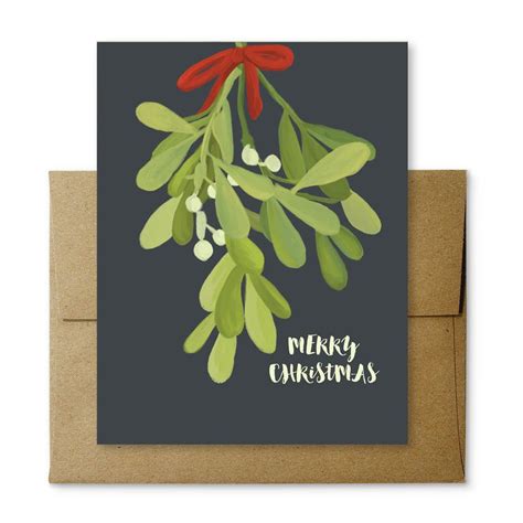 Mistletoe Card