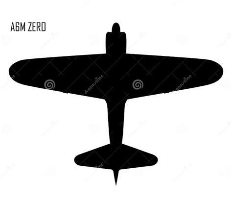 Mitsubishi A6M Zero Silhouette