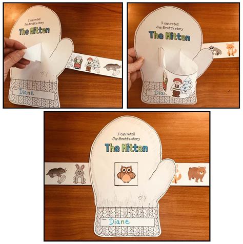 Mitten Sequencing Activity for Kids