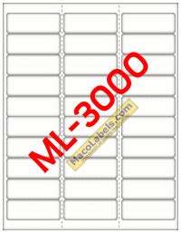 ML-3000 label template benefits