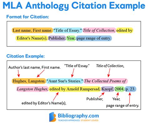 MLA citation examples