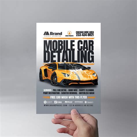 Mobile Detailing Services Flyer