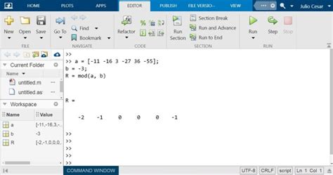 MOD function example 3