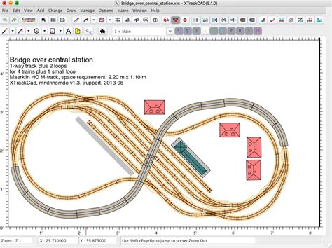 Model Railroad Layout Templates