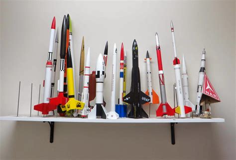 Model rocket display