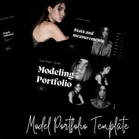 Modeling Portfolio Template Outdoor