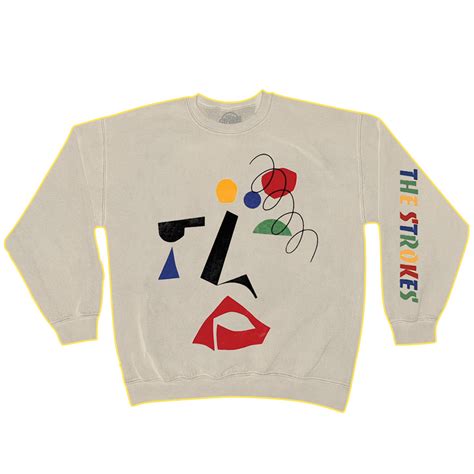 Modern Abstract Design Crew Neck Sweatshirt