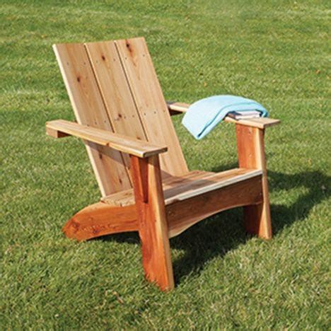 Modern Adirondack Chair Template