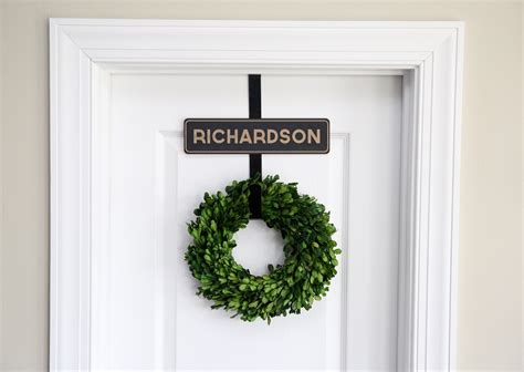 Modern and Sleek Door Hanger