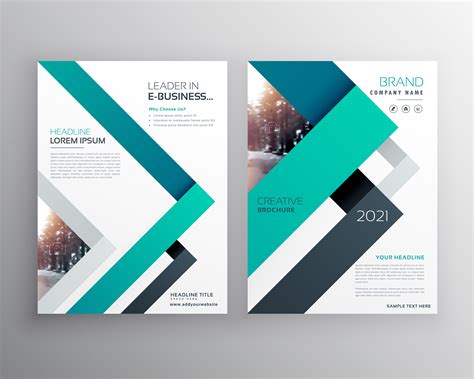 Modern Brochure Template Design