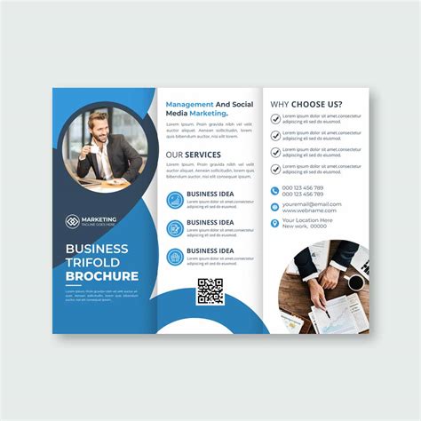 Modern business brochure template