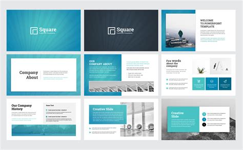 Modern Business PowerPoint template