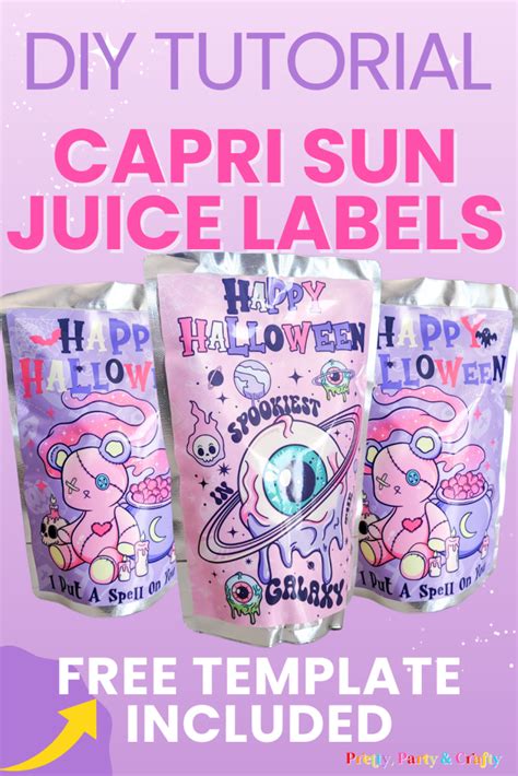 Modern Capri Sun Label