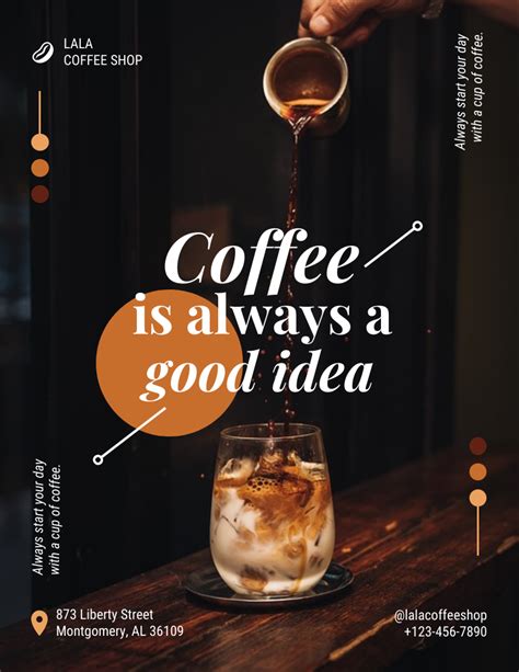 Modern Coffee Flyer Template