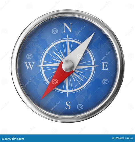 A photo of a modern compass