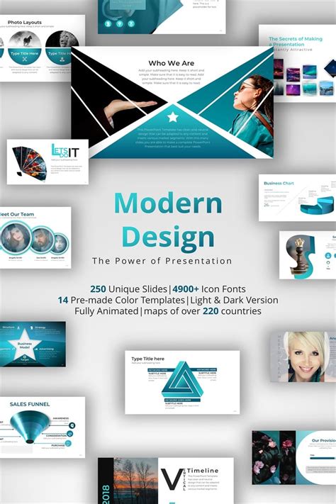 Modern design PowerPoint template example 6