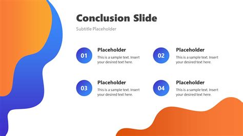 Modern design PowerPoint templates conclusion