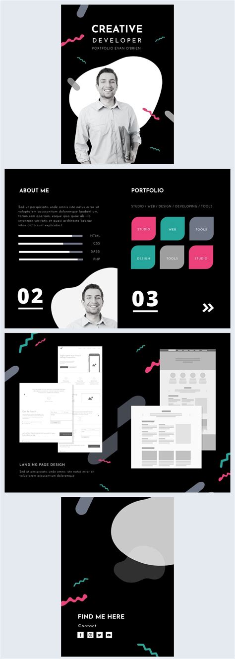 Modern Developer Portfolio Template