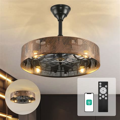 Modern Enclosed Fan Lights