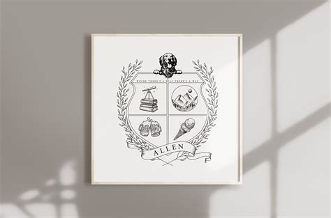 Modern Family Crest Banner