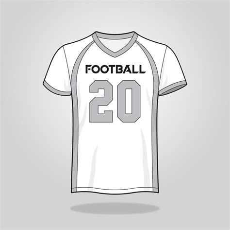 Modern Football Jersey Template