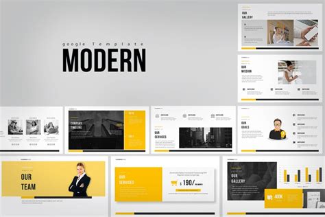 Modern Google Slide Template 4