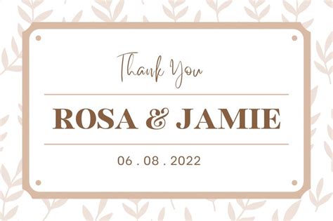 Modern Minimalism Wedding Labels