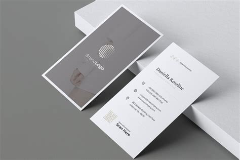 Modern Minimalist Visiting Card Template PSD