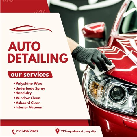 Modern Mobile Detailing Flyer