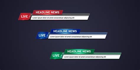 Modern News Broadcast Template