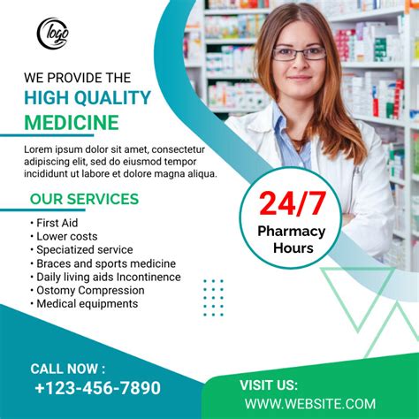 Modern Pharmacy Flyer