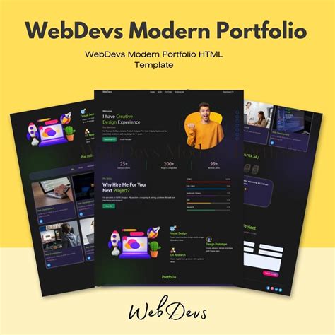 Modern Portfolio Website Template