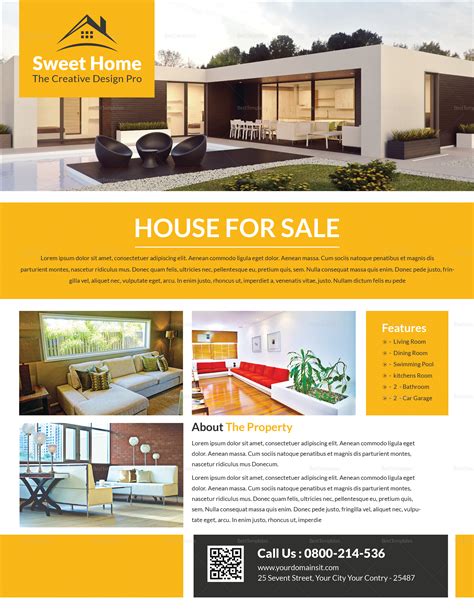 Modern Real Estate Flyer Template