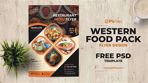 Modern Restaurant Flyer Template