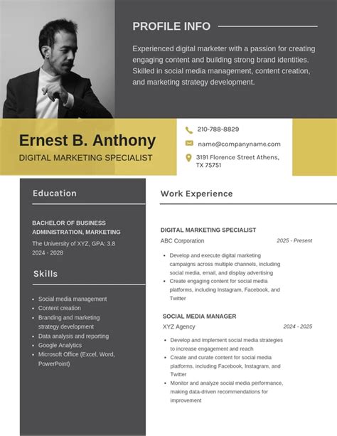 Modern Resume Design