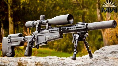 Modern sniper rifles