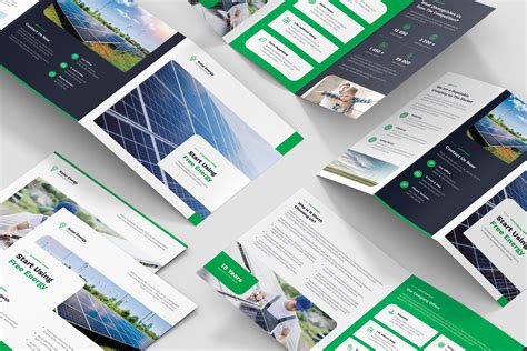 Modern Solar Brochure Template