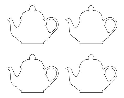 Modern Teapot Template