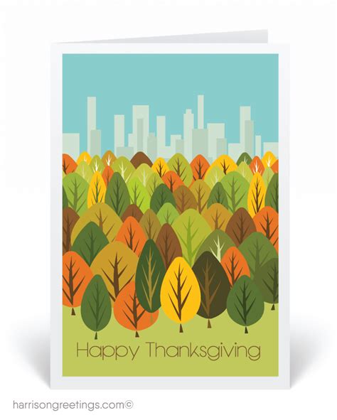 Modern Thanksgiving Card