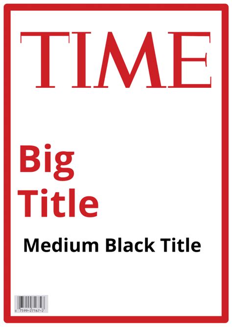 Modern Time Magazine Template