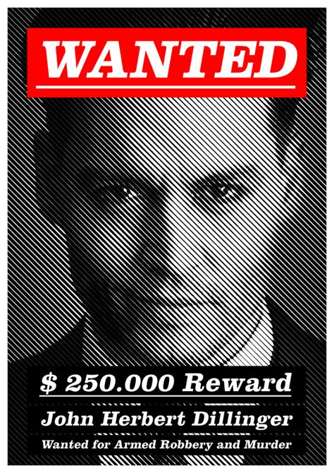 Modern Wanted Poster Template