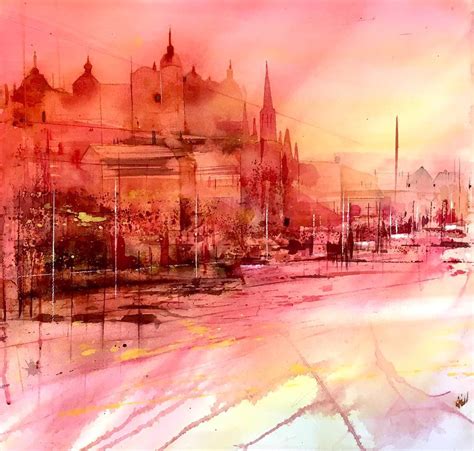 Examples of modern watercolour art