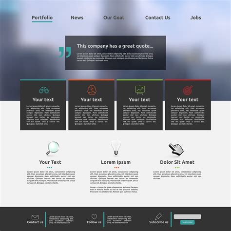 Modern Website Template