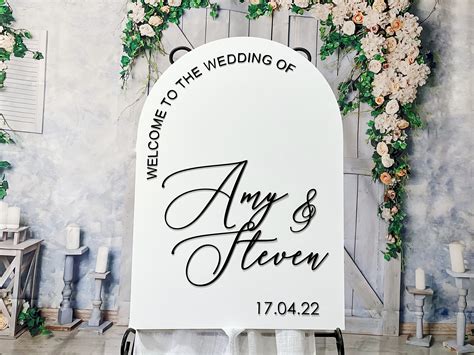 Modern Wedding Welcome Sign Template