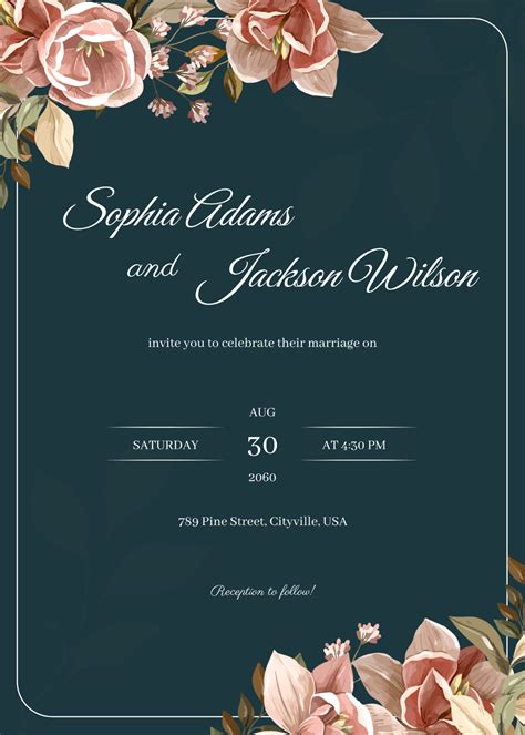 Modern Wedding Template