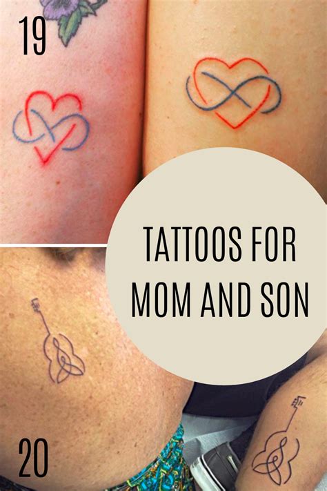 Description of Mom Son Tattoo Designs