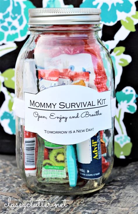 Mom's Ultimate Survival Kit Ideas